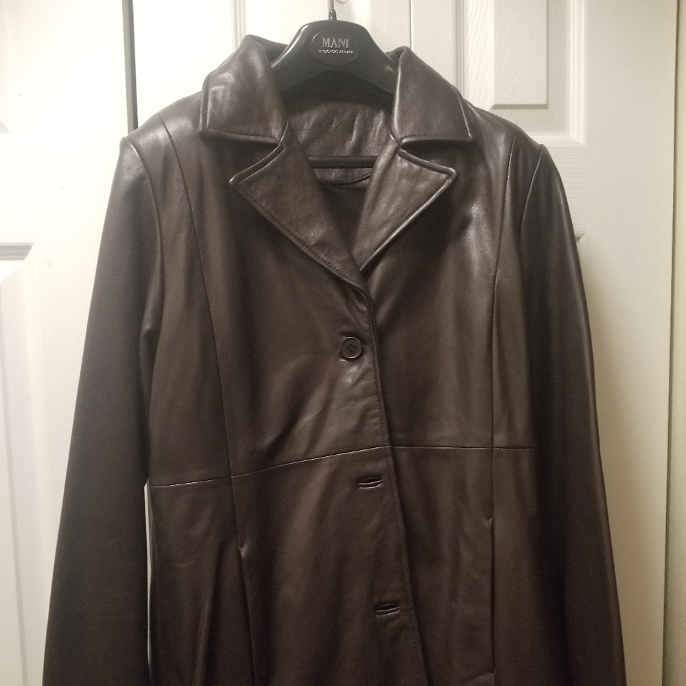 Leather jacket